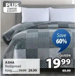 JYSK ASHA Bedspread offer