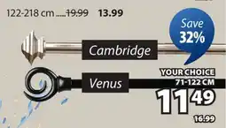 JYSK Cambrige, Venus offer
