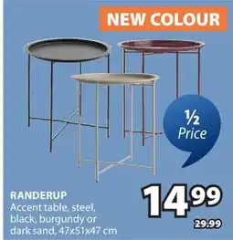 JYSK RANDERUP Accent table offer