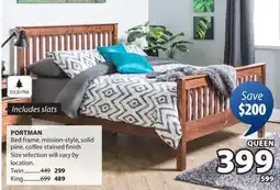 JYSK PORTMAN Bed Frame offer