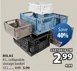 JYSK MILAS storage basket offer