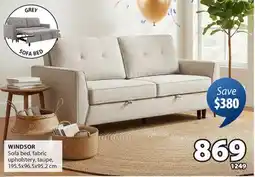 JYSK WINDSOR Sofa bed offer