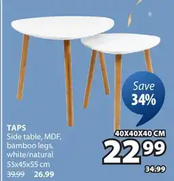 JYSK TAPS Side table offer
