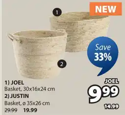 JYSK JOEL Basket offer