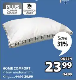 JYSK HOME COMFORT Pillow medium firm offer