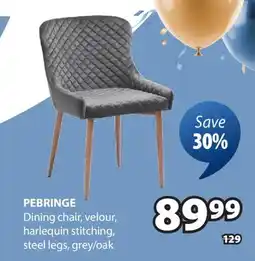 JYSK PEBRINGE Dining chair offer