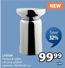 JYSK LYDUM Pedestal table offer