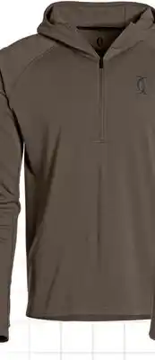 Cabela's NEW RIDGE HUNTER MIDWEIGHT MERINO WOOL BASE LAYER QUARTER-ZIP offer