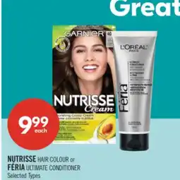 Shoppers Drug Mart NUTRISSE HAIR COLOUR or FÉRIA ULTIMATE CONDITIONER offer