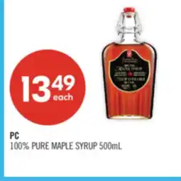 Shoppers Drug Mart PC 100% PURE MAPLE SYRUP offer