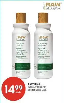 Shoppers Drug Mart RAW SUGAR HAIR CARE PRODUCTS offer