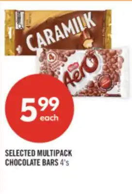 Shoppers Drug Mart SELECTED MULTIPACK CHOCOLATE BARS offer