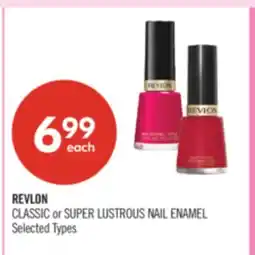 Shoppers Drug Mart REVLON CLASSIC or SUPER LUSTROUS NAIL ENAMEL offer