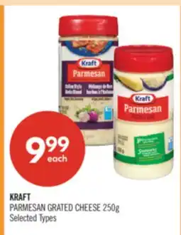 Shoppers Drug Mart KRAFT PARMESAN GRATED CHEESE offer