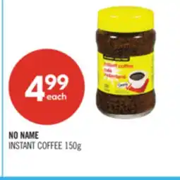 Shoppers Drug Mart NO NAME INSTANT COFFEE offer