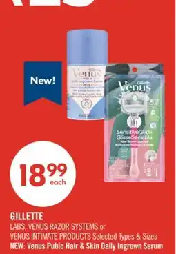 Shoppers Drug Mart GILLETTE LABS, VENUS RAZOR SYSTEMS or VENUS INTIMATE PRODUCTS offer