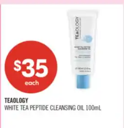 Shoppers Drug Mart TEAOLOGY WHITE TEA PEPTIDE CLEANSING OIL offer