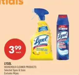 Shoppers Drug Mart LYSOL HOUSEHOLD CLEANER PRODUCTS offer