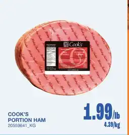 Wholesale Club PORTION HAM offer