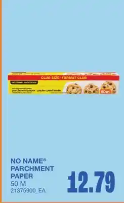 Wholesale Club PARCHMENT PAPER, 50 M offer