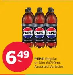 Rexall PEPSI Regular or Diet offer