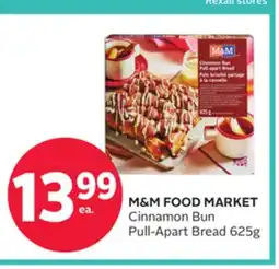 Rexall M&M FOOD MARKET Cinnamon Bun Pull-Apart Bread offer