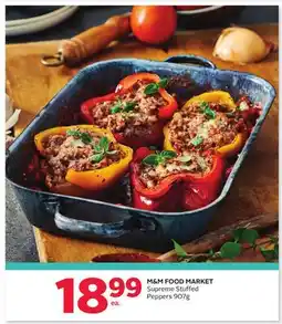 Rexall M&M FOOD MARKET Supreme Stuffed Peppers offer