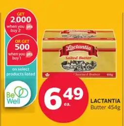 Rexall LACTANTIA Butter offer