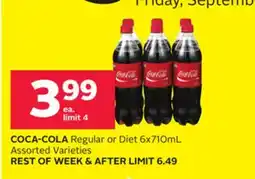 Rexall COCA-COLA Regular or Diet offer