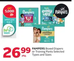 Rexall Boxed Diapers or Training Pants offer