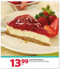 Rexall M&M FOOD MARKET Strawberry Cheesecake offer