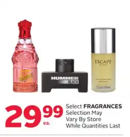 Rexall Select FRAGRANCES offer