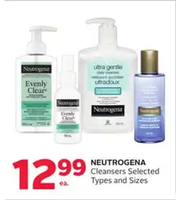Rexall NEUTROGENA Cleansers offer