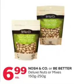 Rexall NOSH & CO. or BE BETTER Deluxe Nuts or Mixes offer