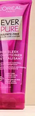 Walmart Shampooing ou revitalisant Iron Sleek EverPure de L'Oréal Paris offer