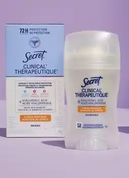 Walmart Antisudorifique Thérapeutique de Secret offer