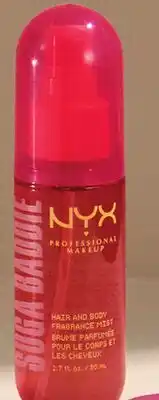 Walmart Brume parfumée pour le corps et les cheveux, beurre pour le corps ou NYX Professional Makeup offer