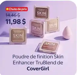 Walmart Poudre de finition Skin Enhancer TruBlend de CoverGirl offer