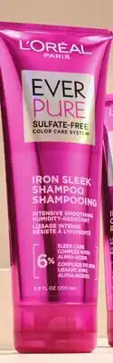 Walmart Shampooing Iron Sleek EverPure de L'Oréal Paris offer