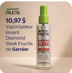 Walmart Vaporisateur lissant Diamond Sleek Fructis de Garnier offer