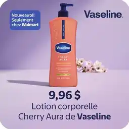 Walmart Lotion corporelle Cherry Aura de Vaseline offer
