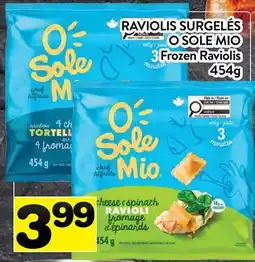 Supermarché PA RAVIOLIS SURGELÉS O SOLE MIO | Frozen Raviolis offer