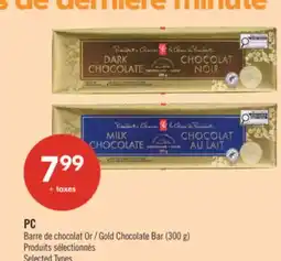 Pharmaprix PC Gold Chocolate Bar offer