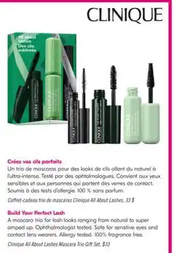 Pharmaprix Clinique All About Lashes Mascara Trio Gift Set offer