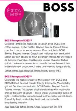 Pharmaprix Hugo Boss BOSS Bottled Beyond 3-Piece Fragrance Gift Set offer