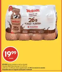 Pharmaprix NEILSON Chocolate Milk Protein Beverage offer