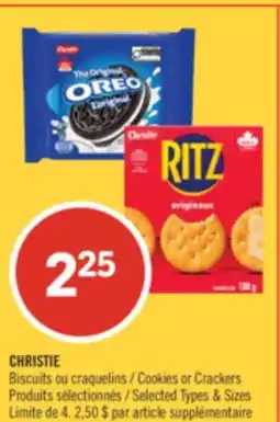 Pharmaprix CHRISTIE Biscuits ou craquelins offer