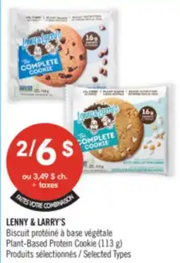 Pharmaprix LENNY & LARRY'S Biscuit protéiné à base végétale offer
