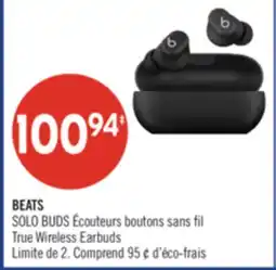Pharmaprix BEATS SOLO BUDS Écouteurs boutons sans fil offer