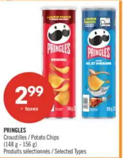 Pharmaprix PRINGLES Potato Chips offer